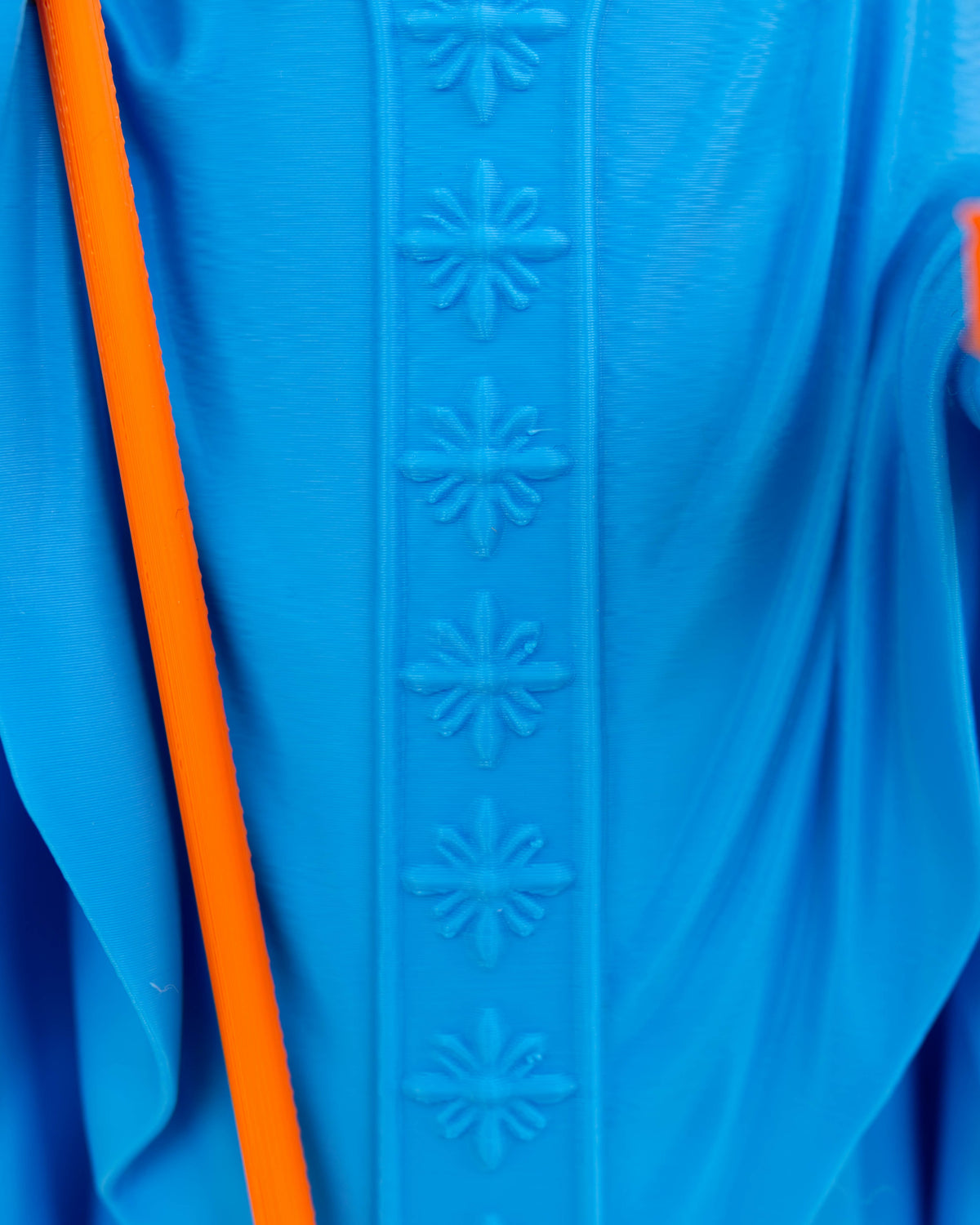 Dettaglio ricamo veste San Nicola