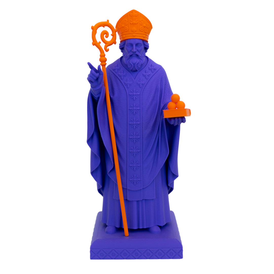 San Nicola viola-arancione