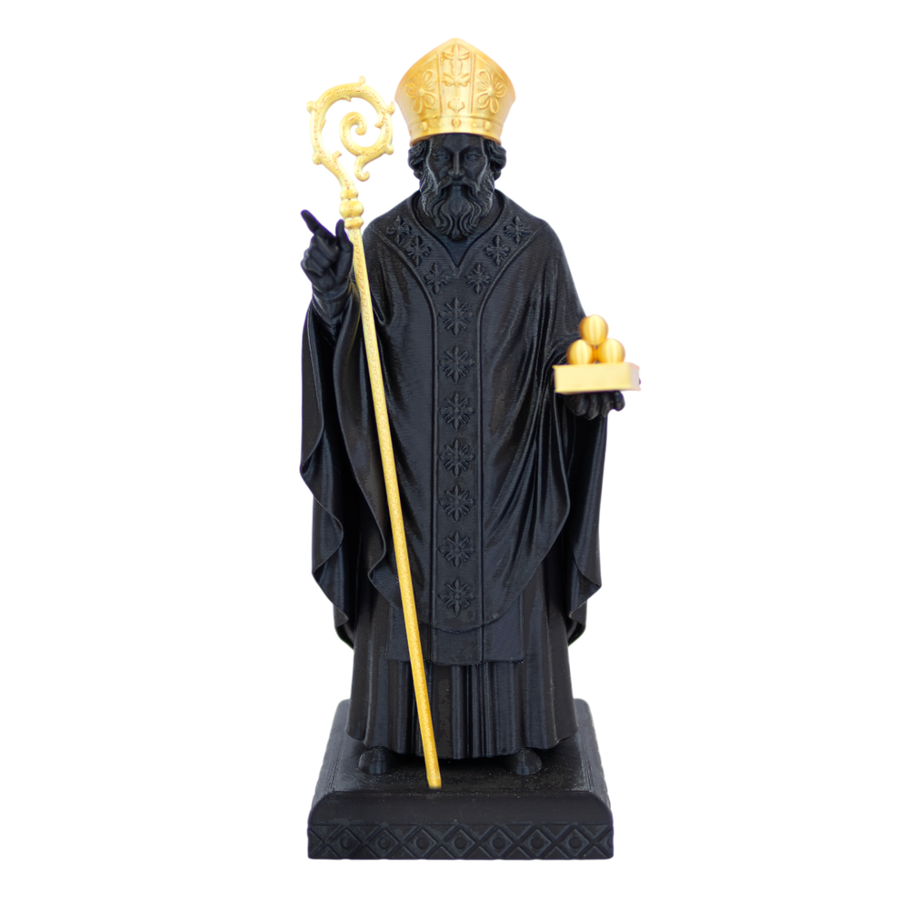 San Nicola nero-oro