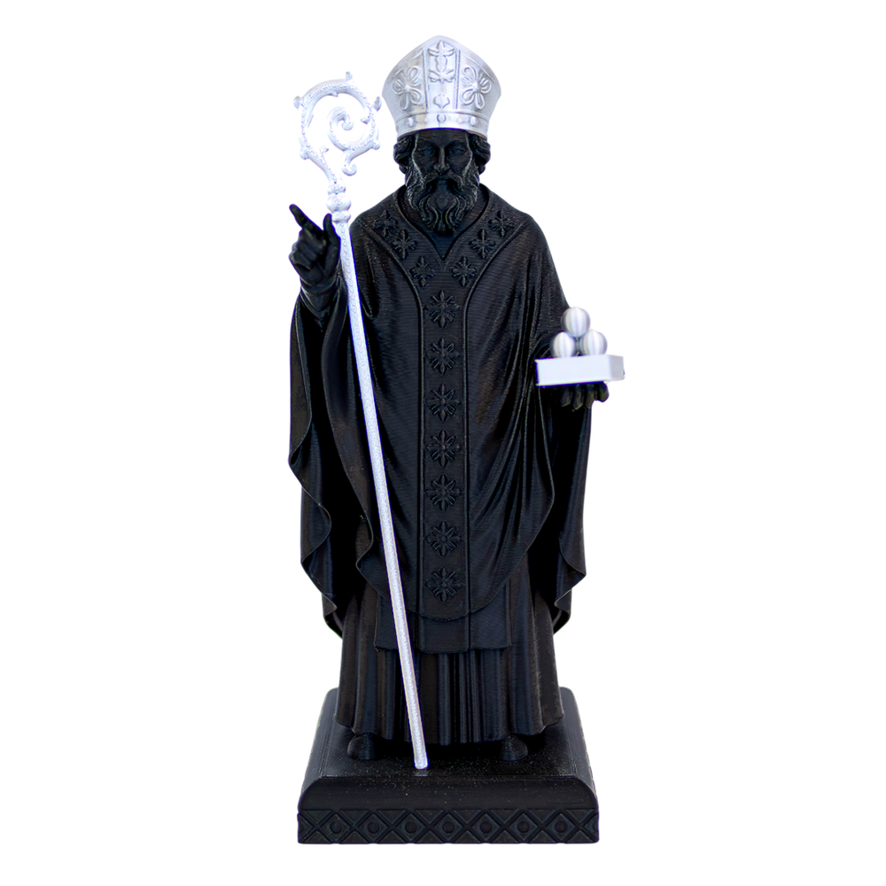San Nicola nero-argento